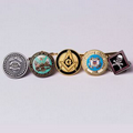 Tie-Tack w/ .75" Die Struck Medallion